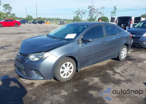 2014 Toyota Corolla L from USA, damaged, VIN 2T1BURHE3EC146875